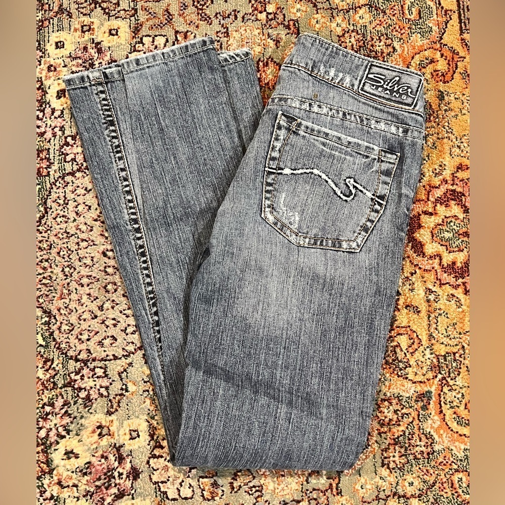 FINAL PRICE Ladies Silver Jeans Aiko Style